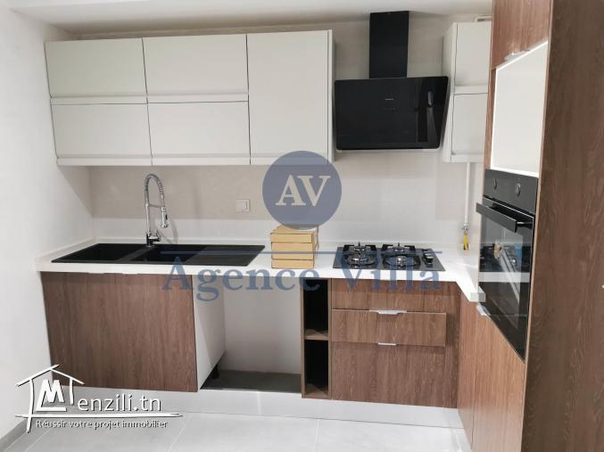 appartement s+3 a jardin de carthage