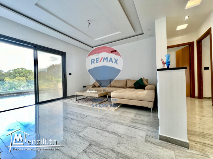 Duplex S+4 jamais habité à Gammarth fôret à louer