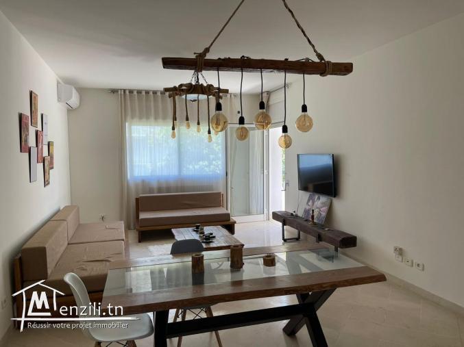 A vendre un appartement S+3 meublé à Gammarth