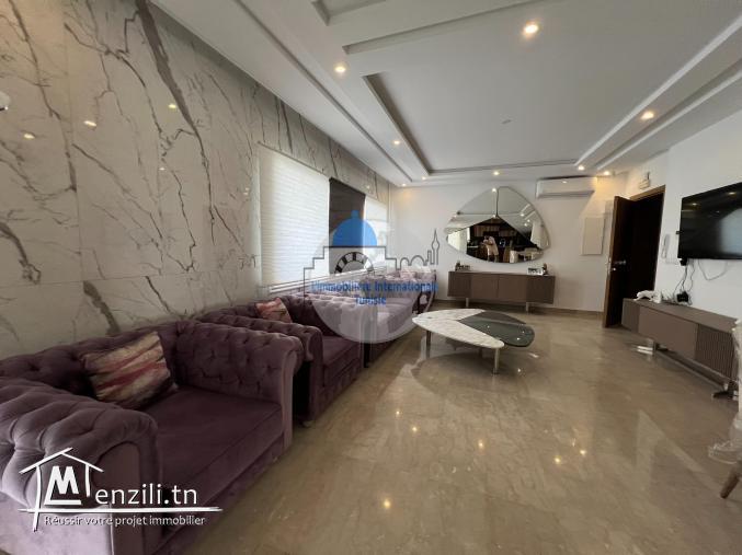 S+4 bien meublé chic et luxe à Sahloul