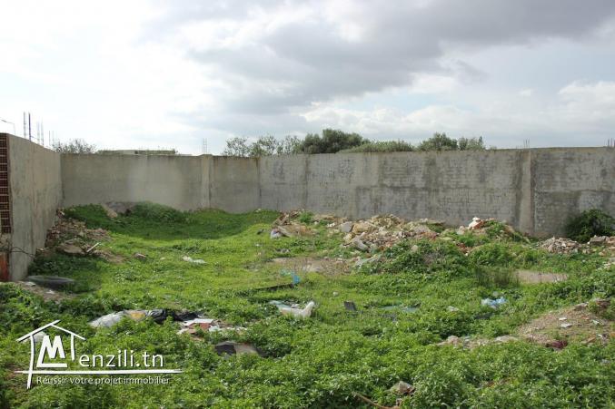 A saisir terrain bord de route