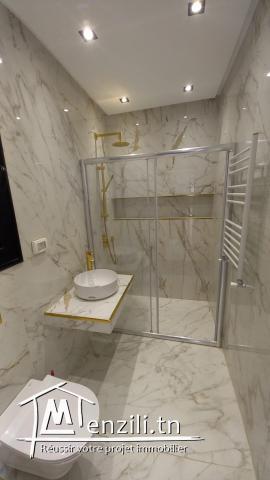 Une villa  jamais habite situe a Hammamet Nord , 5 minutes des hotels Radisson Blu et Le Sultan