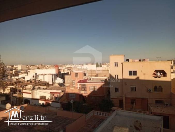 À LOUER (Annuelle) un appartement s2 sans meuble situé à Hammem Sousse ghrabi