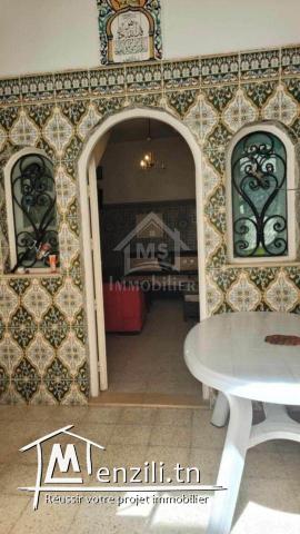 Maison arabesque RDC S+1 à vendre à Hammamet 51355351