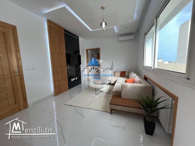 A louer S1 richement meublé à Sahloul