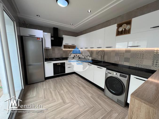 A louer S1 richement meublé à Sahloul