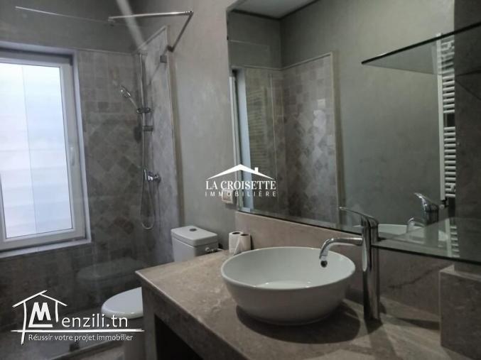 Rez-de-chaussée S+3 avec piscine à La Marsa MRCL0277