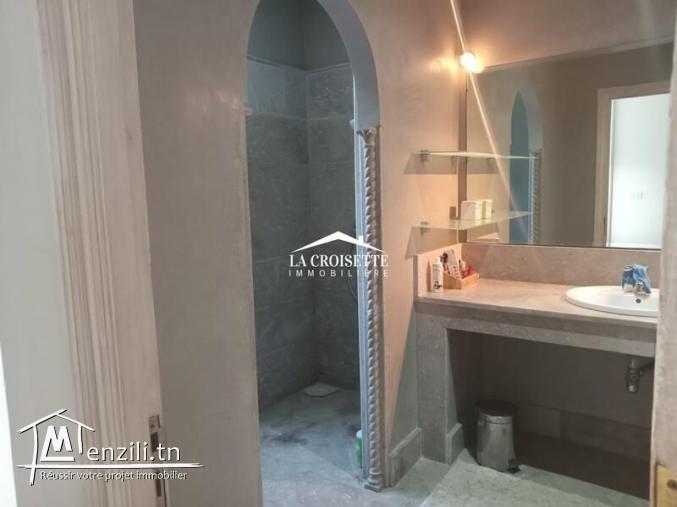 Rez-de-chaussée S+3 avec piscine à La Marsa MRCL0277