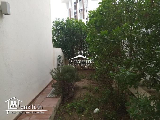 Appartement S+1 avec jardin aux Jardins de Carthage ZAL1343
