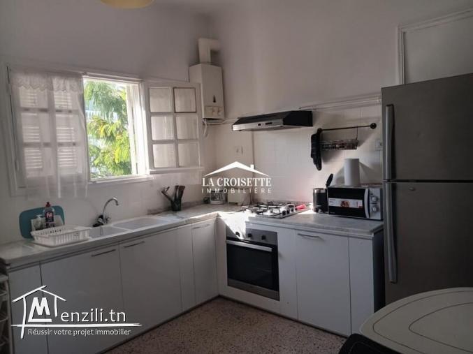 Etage de villa S+2 vue sur mer à La Marsa ZEL0516