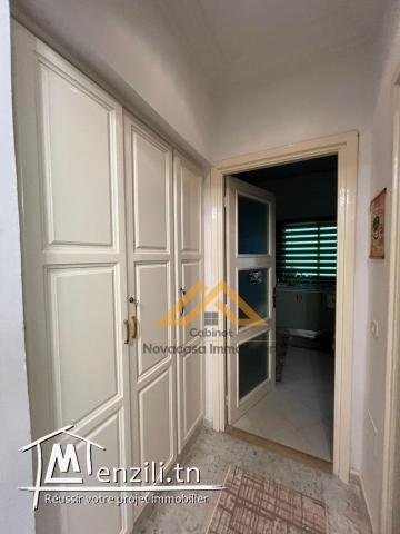 A vendre appartement S+3 meublé à Khzema