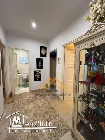 A vendre appartement S+3 meublé à Khzema