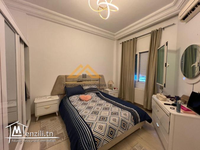 A vendre appartement S+3 meublé à Khzema