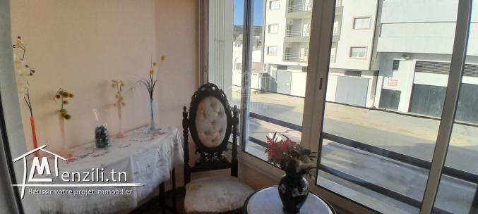 Location annuelle: Un appartement S+2 meublé avec jardin à Hammamet 51355351