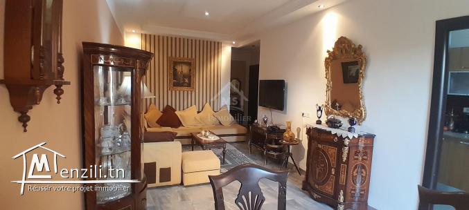 Location annuelle: Un appartement S+2 meublé avec jardin à Hammamet 51355351