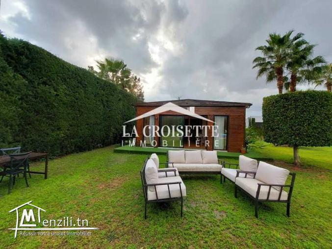 Chalet indépendant S+2 meublé à La Soukra MAL1360