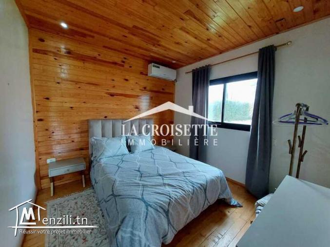 Chalet indépendant S+2 meublé à La Soukra MAL1360