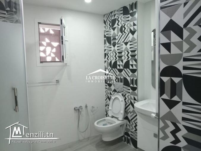 Appartement S+1 semi-meublé aux Jardins de Carthage MAL1353