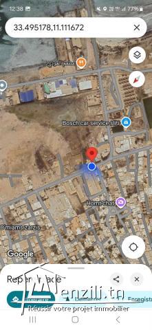 Terrain 2600 m2 à vendre au port de Zarzis