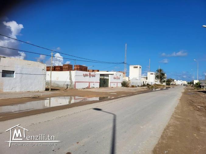 Terrain 2600 m2 à vendre au port de Zarzis
