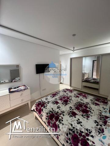 A louer S2 richement meublé à Khzema