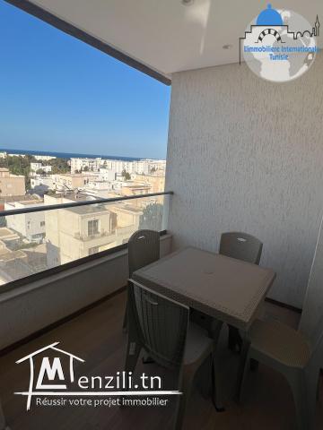 A louer sublime Penthouse meublé à khzema