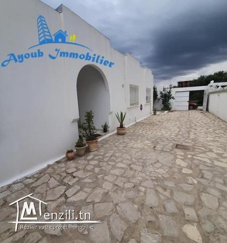 Une maison à louer à l'année située à Hammamet sud