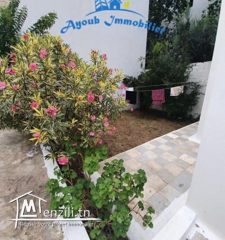 Une maison à louer à l'année située à Hammamet sud