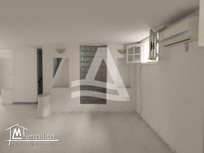 Location d'un Rez de jardin à la Marsa