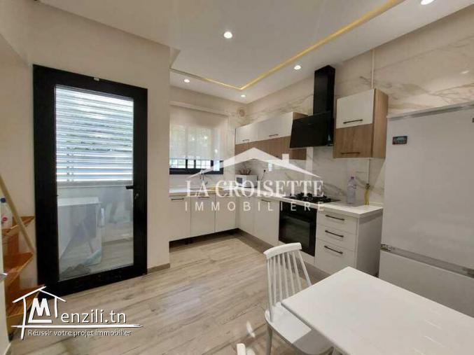 Appartement S+2 avec jardin à La Soukra  MAV1797