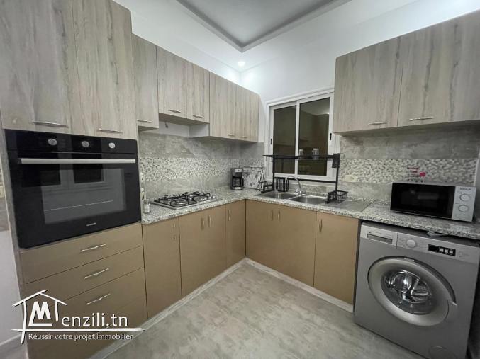 Appartement 2 chambres bien meublé situé dans la zone touristique de Midoun