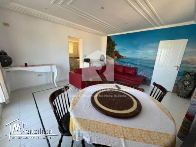 A LOUER ( ANNUELLE) un appartement S1 meublé situé à Kantaoui  sousse