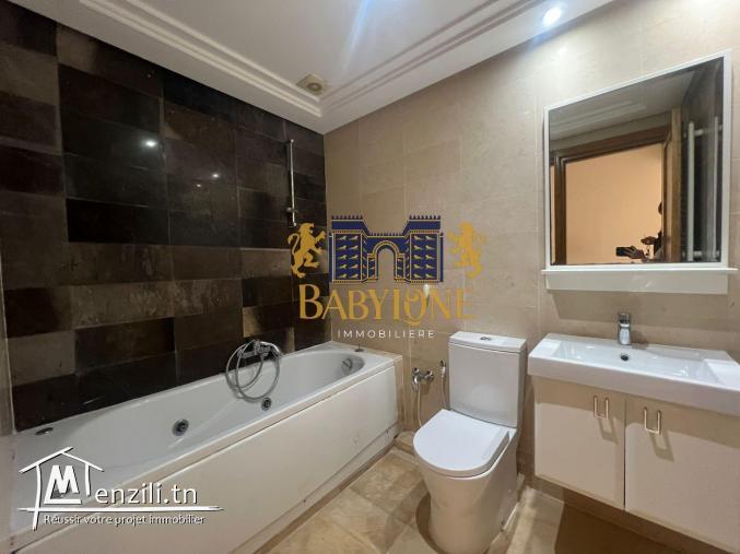 A louer un appartement en s3 aux jardins de Carthage