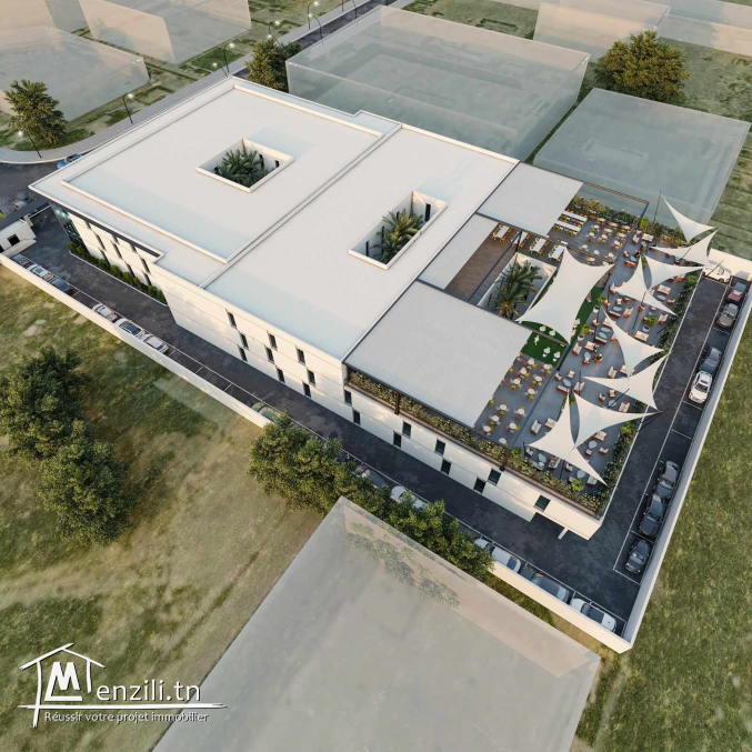 Immeuble bureautique haut standing 4200 m² à Charguia 2
