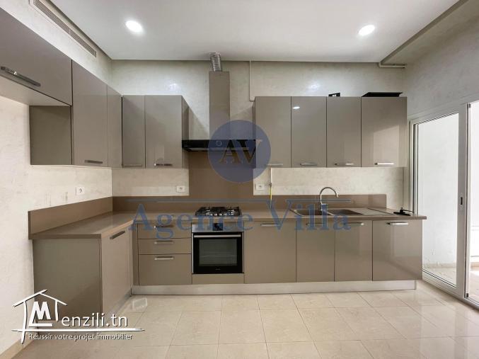 appartement s+2 avec vue degagé a jardin de carthage