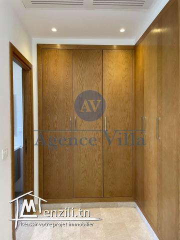 appartement s+2 avec vue degagé a jardin de carthage