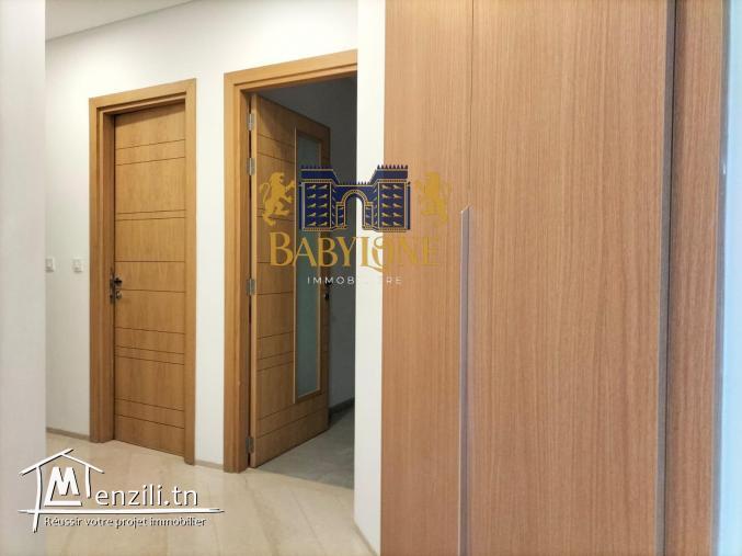 A louer un appartement en s3 aux jardins de Carthage
