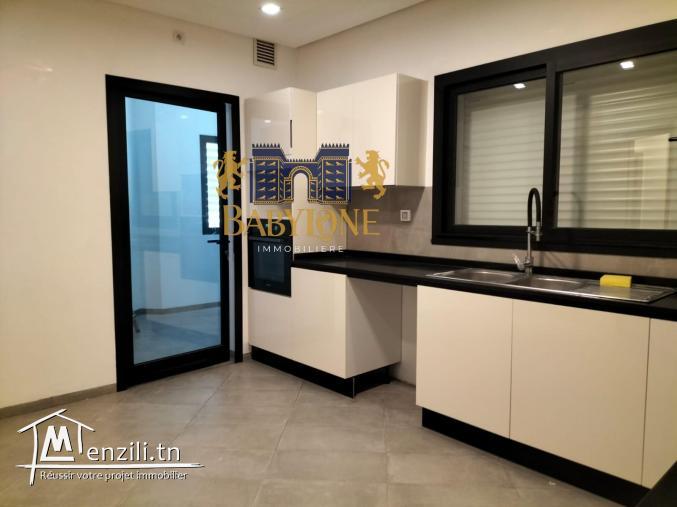 A louer un appartement en s3 aux jardins de Carthage