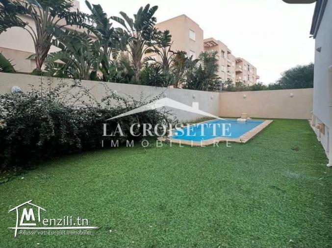 Appartement S+3 avec jardin et piscine a JDC MAL1366