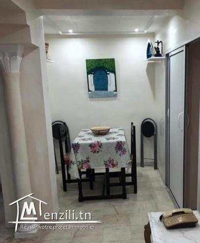 A louer un appartement meublé à la Goulette