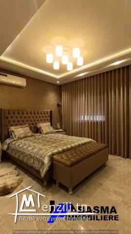 Une magnifique villa s+3 à vendre située à hergla