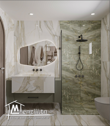 S+2 de 91m² jamais habitée