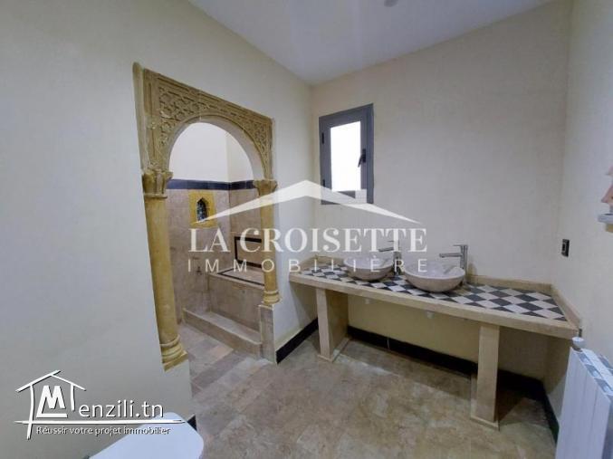 Duplex S+4 avec terrasse à La Marsa ZDL0644