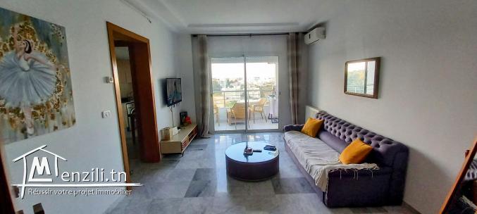 Appartement de 65 m2 meublé aux jardins de Carthage