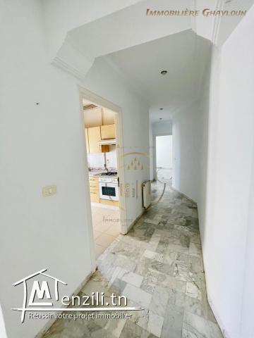 A louer S+2 neuf a menzah 7