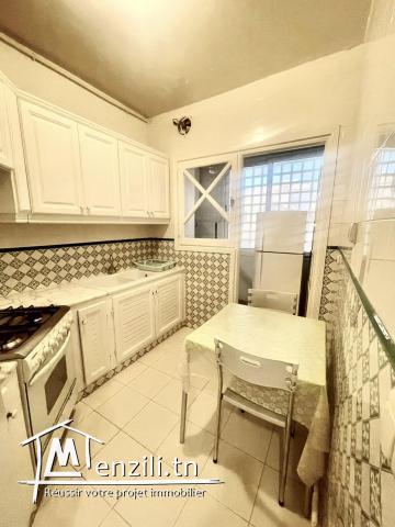 A louer S+2 meublé  a Ennasr 2