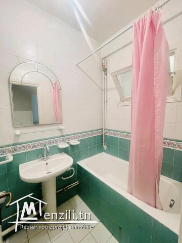 A louer S+2 meublé  a Ennasr 2