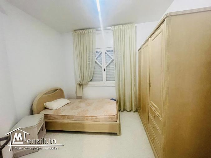 A louer S+2 meublé  a Ennasr 2