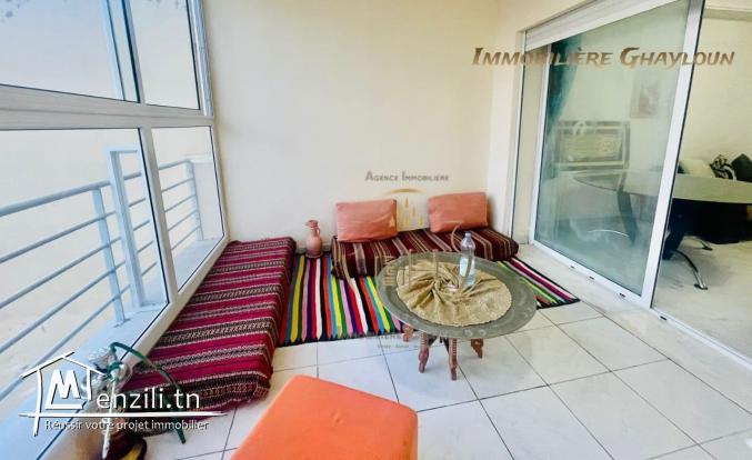 luxueux S+3 meublé  à Ennasr 2