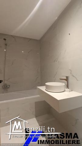 Un lumineux appartement s+2 à vendre situé à sahloul1